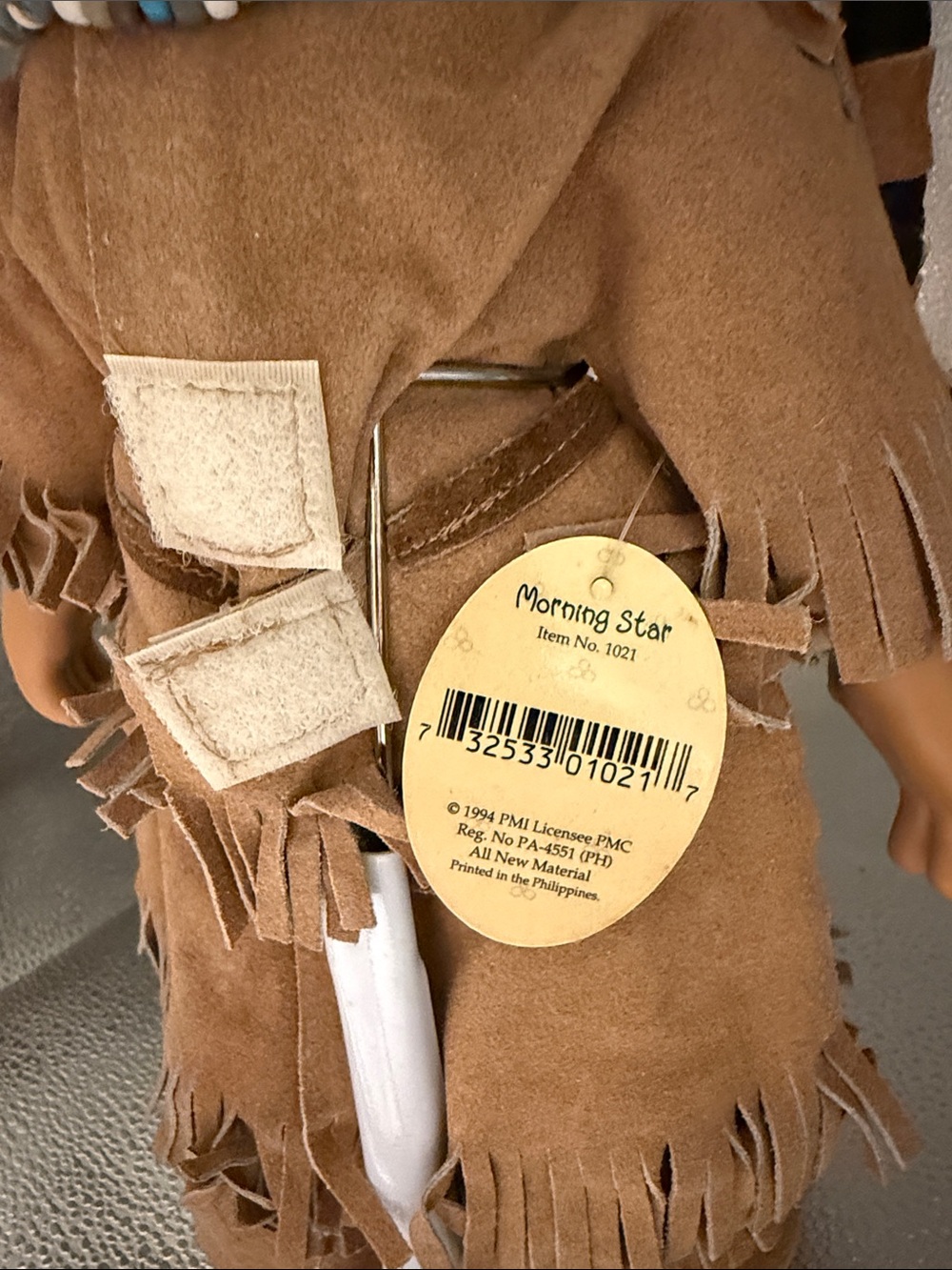 Vintage Precious Moments Native American “Morning Star” Doll - Picture 7 of 10